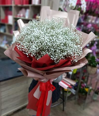 Букет цветов из: Гипсофила в Куровском