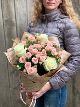 Букет голос любви в Куровском Букет цветов из: Розы в Куровском