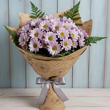 Букет соблазн в Куровском Букет цветов из:  Хризантемы в Куровском