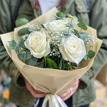 Букет цветов из:  Розы #REPLACE_PRED# Куровском