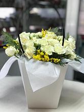 Цветочная композиция из Розы  в Куровском