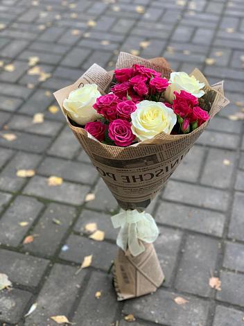 Букет цветов из: Розы в Куровском